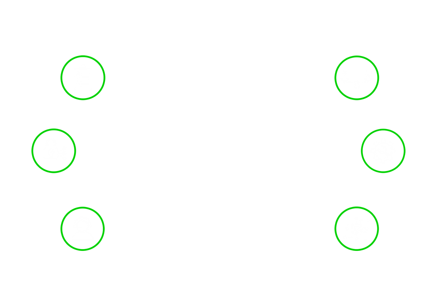 Ícones de vantagens da Talklink